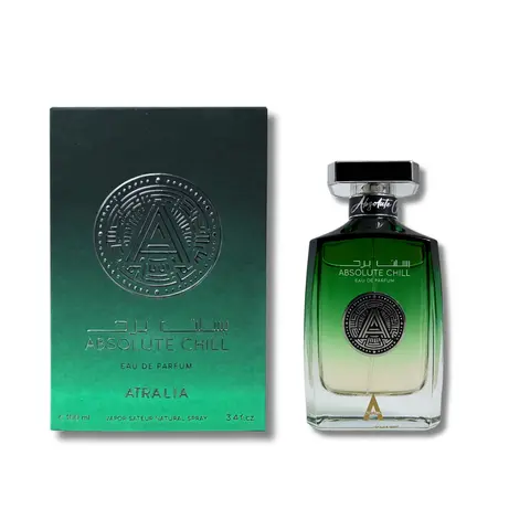 Atralia Absolute Chill Eau De Parfum 3.4fl.oz for Unisex Chill Eau de Parfum Citrus Woody Musk Daily Use