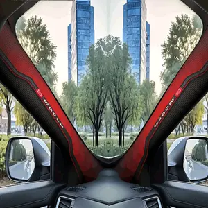 2-piece Car Stickers, Universal A-pillar Decorative Stickers, Anime, Fantasy, Animal, Space, and Cartoon Themes, Decal For Cars, Car Decorations