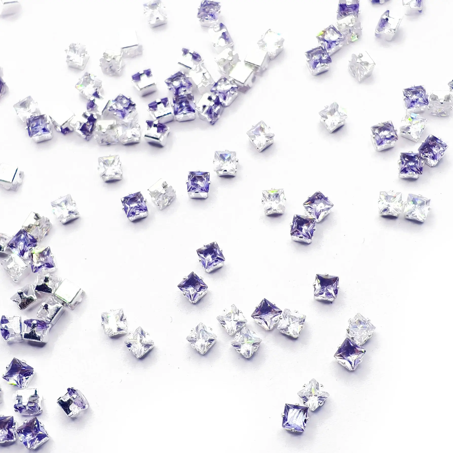 L1668]Zirconia Square DIY tools set DIY Beads charms
