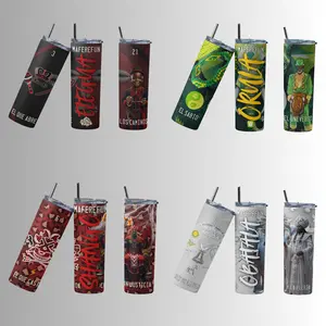 Yoruba Spiritual Tumbler 20oz Orishas Collection Elegua Oshun Obatala Shango and More Insulated Cup