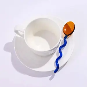 Squiggle Glass Spoon