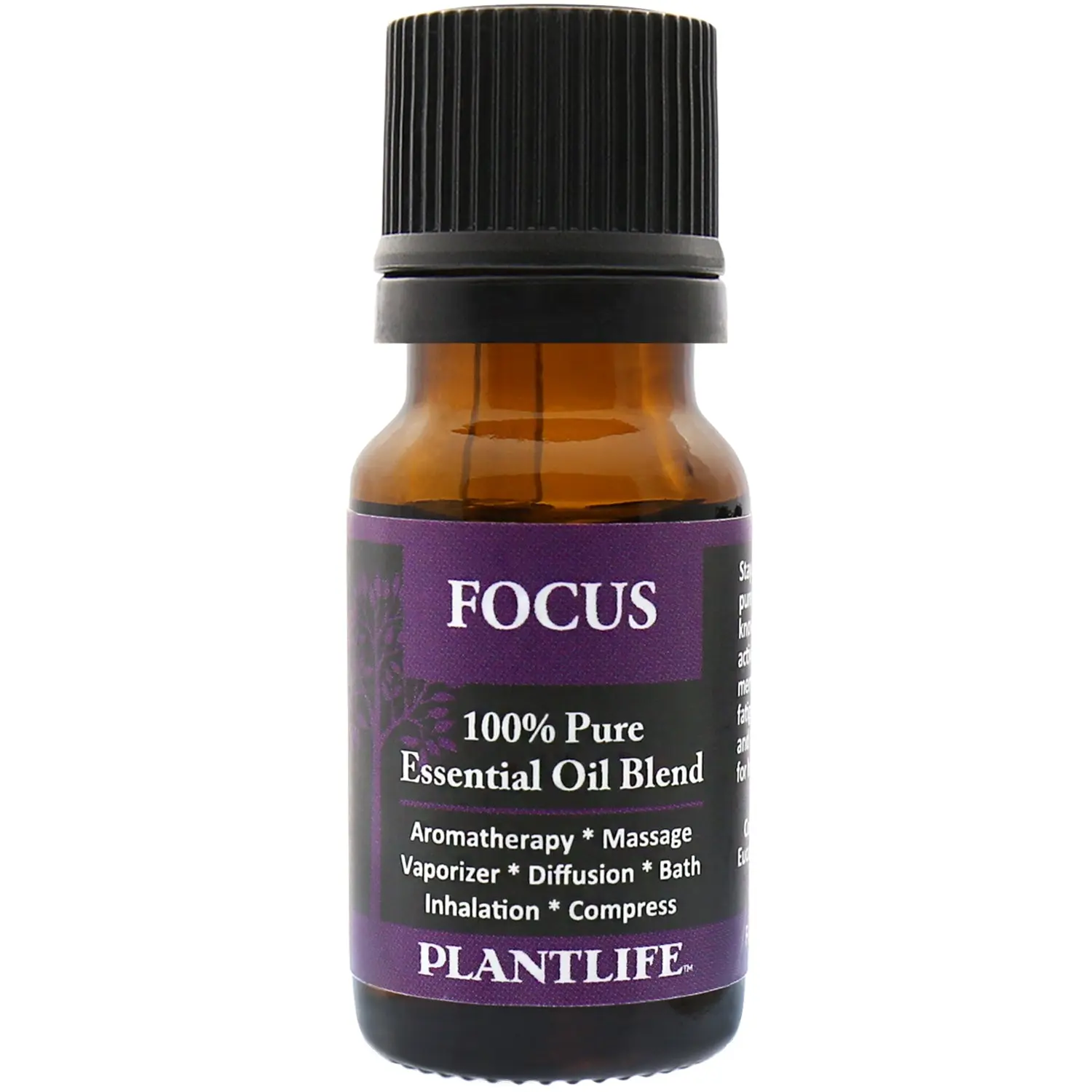 Plantlife Focus Essential Oil Blend – 100% Pure Aromatherapy for Clarity & Concentration