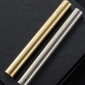 Vintage Swivel Novelty Lighter, Mini Portable Unique Collectible Gadget, Brass Stainless Steel Craft, Premium Gift Box Packed, Stylish Gifts For Men Women, Holiday Present Idea, Retro Decor Display, Exquisite Souvenir Ornament (Without Fuel)
