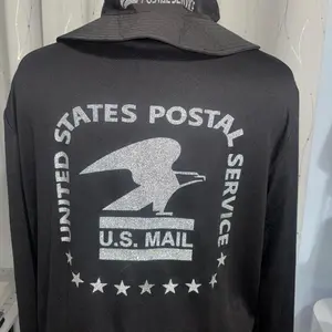 USPS Shirt and Hat Set, Postal Worker Apparel, Mail Carrier Shirt, United States Postal Service Hoodie, USPS Gift Set, Mailman Outfit