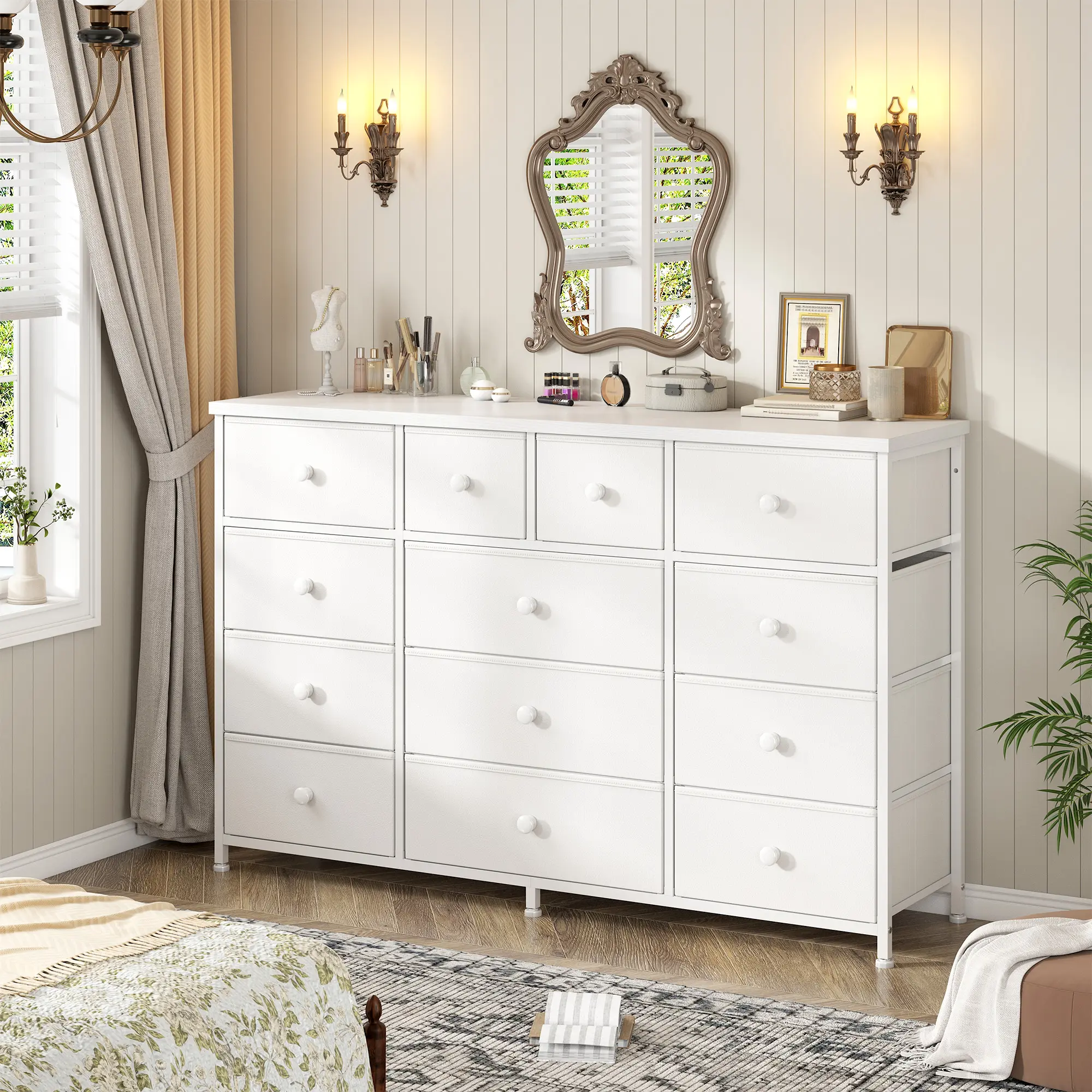 13 Drawer-White