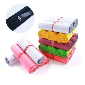 Multi-color express bag - Express envelope storage bag, made of thicker material, thicken Postal bag suitable for mailing and storage,  100PCS/roller