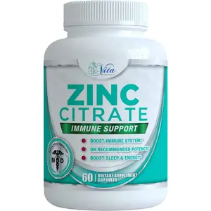 Zinc Citrate 30mg Supplement - Immune Support for Adults Kids Safe Immune Supplements Vitamin Alternative to Lozenge Liquid and Chewable Tablets