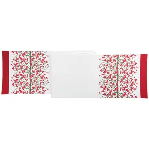 13" x 72" Berries Table Runner by Valerie