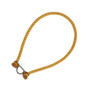 Gold Lariat Rope Noseband(Lead Core) Bosal Tie Down