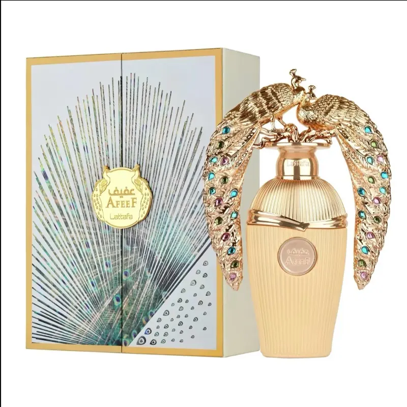 Lattafa Afeef for Unisex Eau de Parfum Spray, 3.4 Ounce / 100 MI