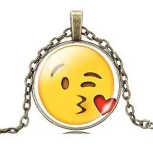 Emoji Pendant Necklace