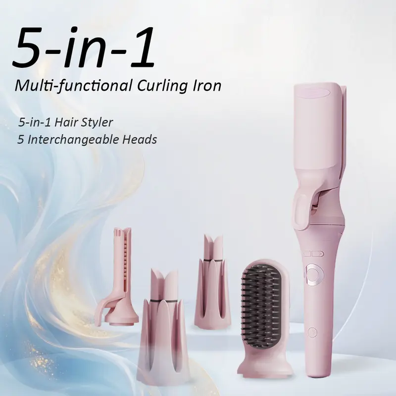 beachwaver pink leopard - TikTok Shop display picture 2