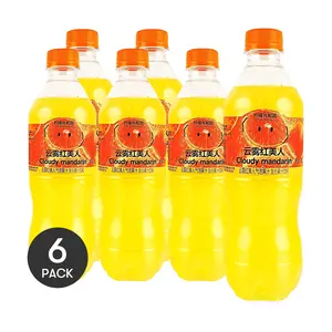 Lemon Republic 6 Pack Citrus Sparkling Juice 15.89 fl oz Each - Bubbly Fruit Drink, Natural Fizzy Chinese Soda Alternative