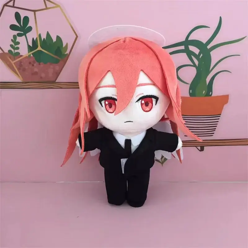 Anime Chainsaw Man Angel Devil Plush Doll Toy, 20cm Huggable Stuffed Animal, Cute Soft Stuffed Pillow, Birthday Gift for Cosplay Enthusiasts