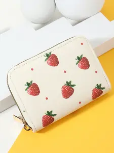 Womens Credit Card Wallet, Large Capacity Multi Card Case Wallet, Zipper Card Cases Holder, Cute Zipper Wallet