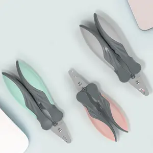 Pet Dog Nail Clippers Trimmer with Safety Guard Sharp Stainless Steel Blades Easy Grooming Trail & Tail