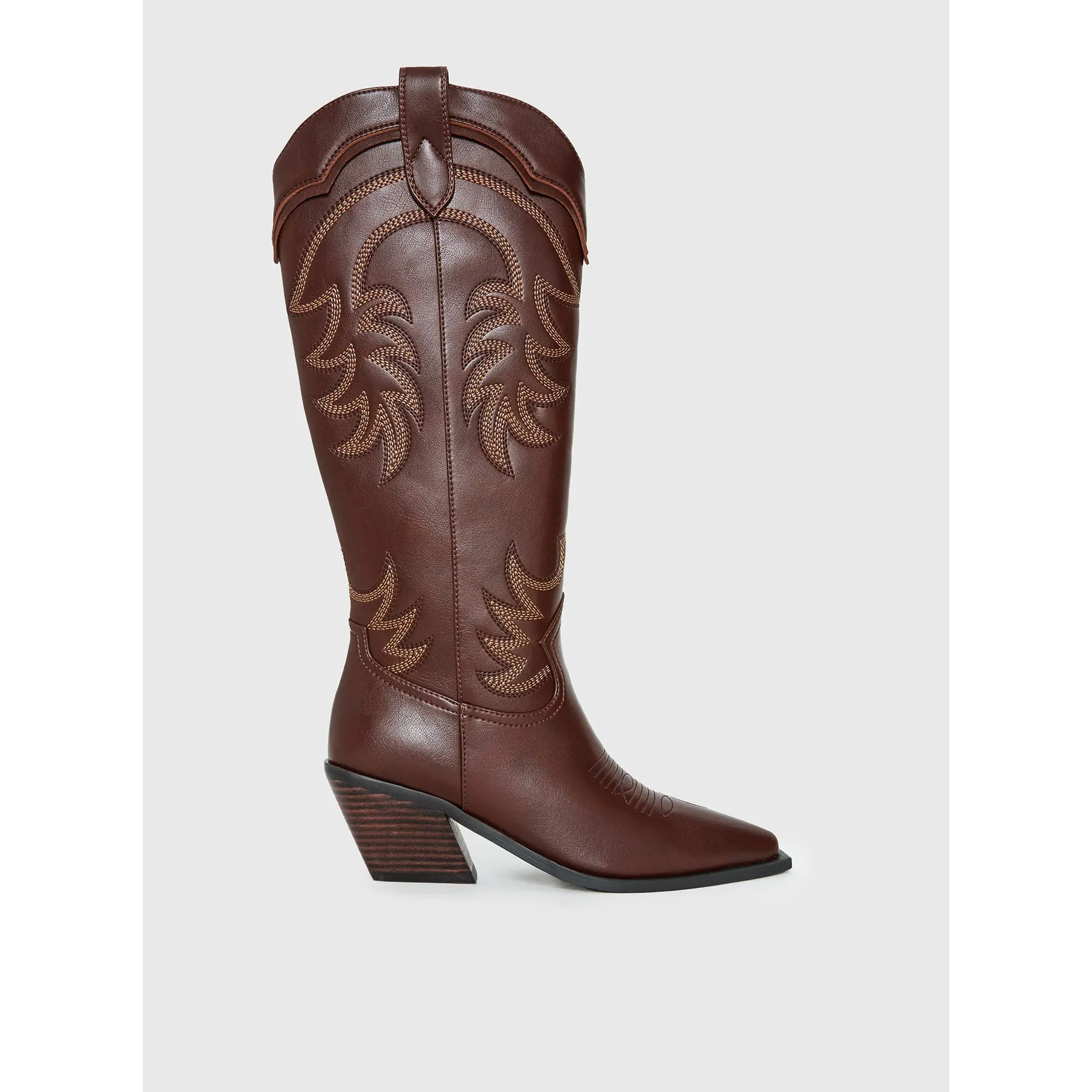 Billini Evalynn Cowboy Boots Fudge Billini Evalynn Cowboy Boots Fudge