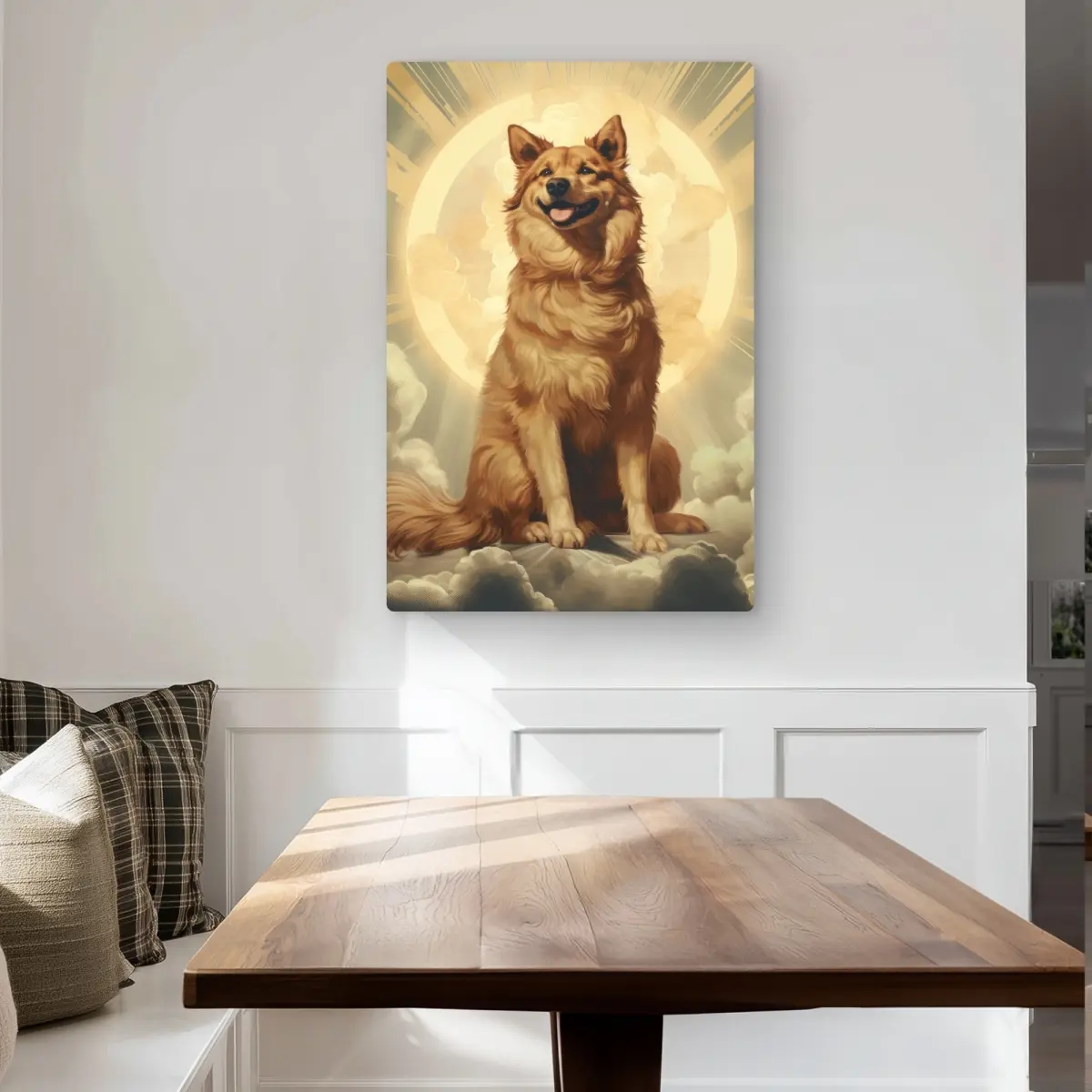MWW C1MP2436SFAWVF 24x36 in. Artistic Aluminium Metal Print Photo Wall Art - Beige, Light, for Home Decor, Room Accent