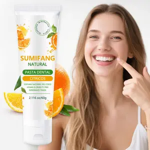 Natural Scent Toothpaste with Coconut Foam Vegan Cruelty-Free Traceable Mineral Source, Fresh Citrus Flavor for Eco-Friendly Oral Care