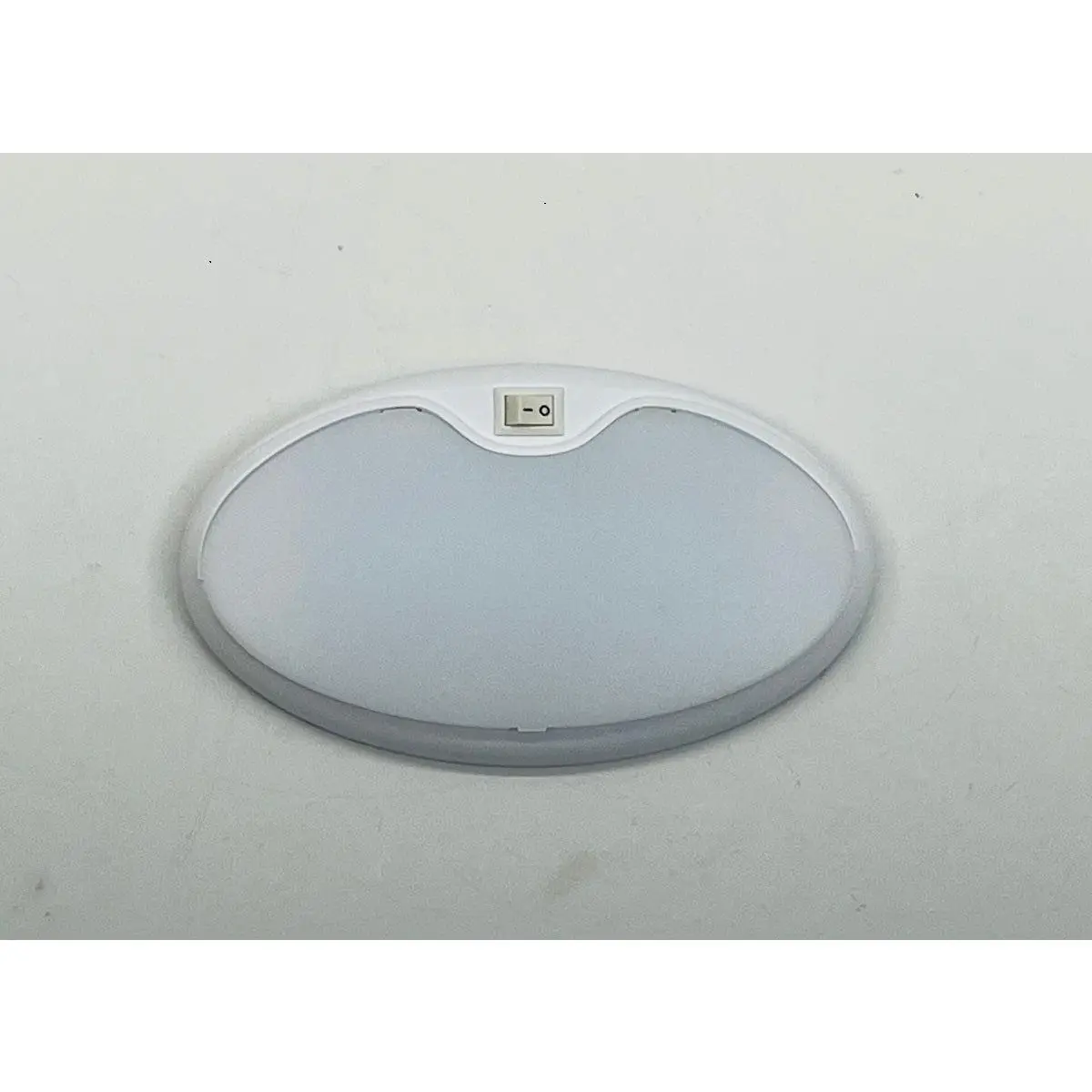(1) 6" Oval Surface Mount 12 LED Interior Dome Light with On/Off Switch