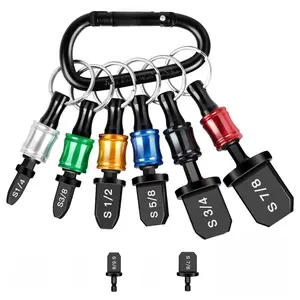 12PCS HVAC Swage Tool Set – Copper Pipe Expander with Bit Holders for 1/4", 3/8", 1/2", 5/8", 3/4", 7/8" Tubing