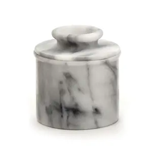 RSVP 3.5" x 4" Marble Butter Pot