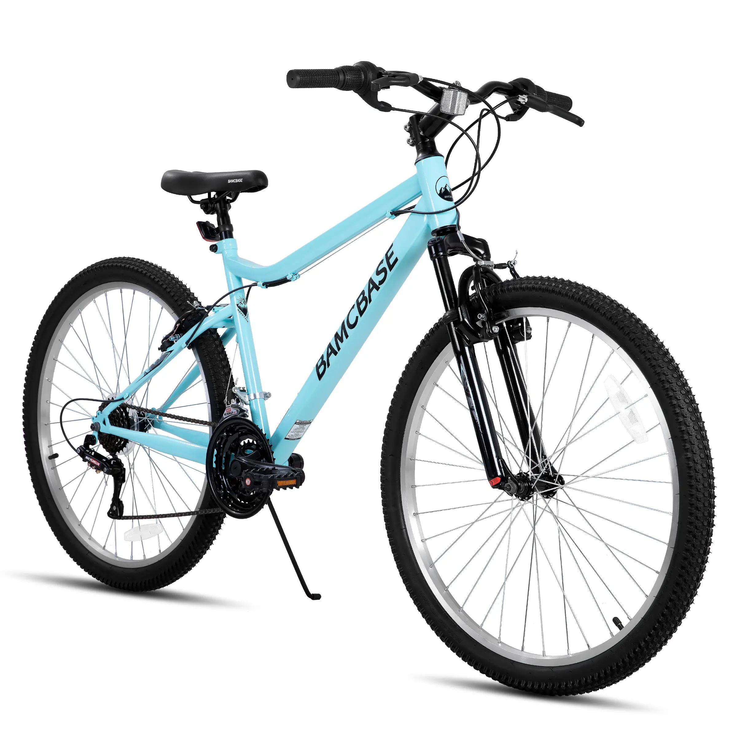 HILAND 26 inch Mountain Bike for Men Women, 18 Speeds High-Carbon Steel Frame, Sport Cycling MTB Bicycle for Adult