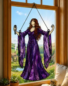 Florence And The Machine Everybody Scream Tour ACRYLIC Suncatcher, Indie Rock Concert Acrylic Suncatcher