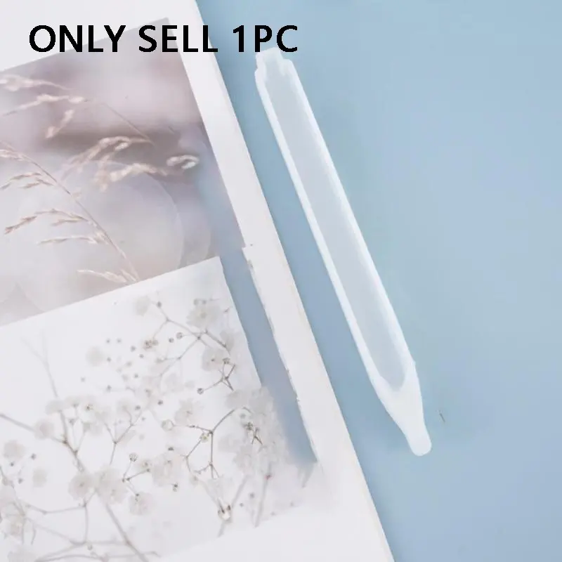Crystal Epoxy Resin Pen Silicone Mold Ballpoint Pen Casting Silicone Mould DIY Crafts Jewelry Making Tools Back To School Supplies Art Materials Resin Molds