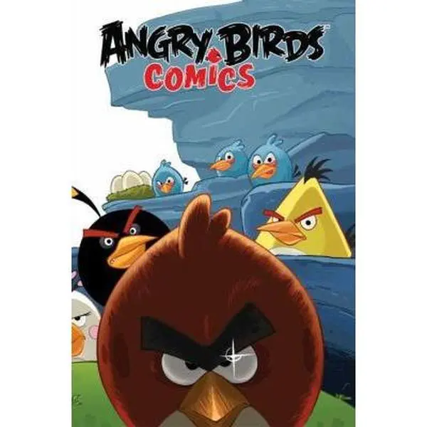 Used Angry Birds Comics Volume 1: Welcome to the Flock Hardcover Book by Jeff Parker - English Comicbook for Cartoon Art Collecting, Eisner-Nominated Creators Work, Game Fans (School & Educational Office Stationery Supply)