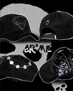 Barbas Hats “Crime” Cap – Premium Trucker Cap, Viral TikTok Streetwear Hat