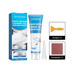 Jaysuing Tile Repair Gel – Crack & Hole Repair Adhesive for Bathtubs, Marble, Furniture, Floor Tiles & Toilets