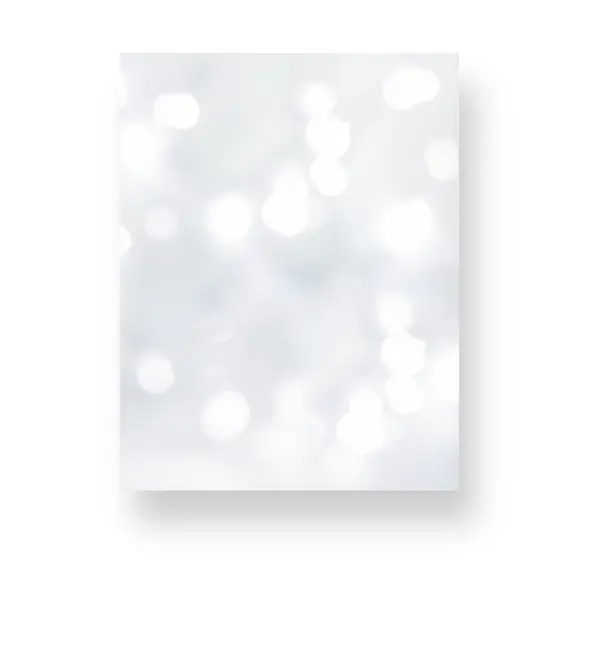 White Sparkle Notebook