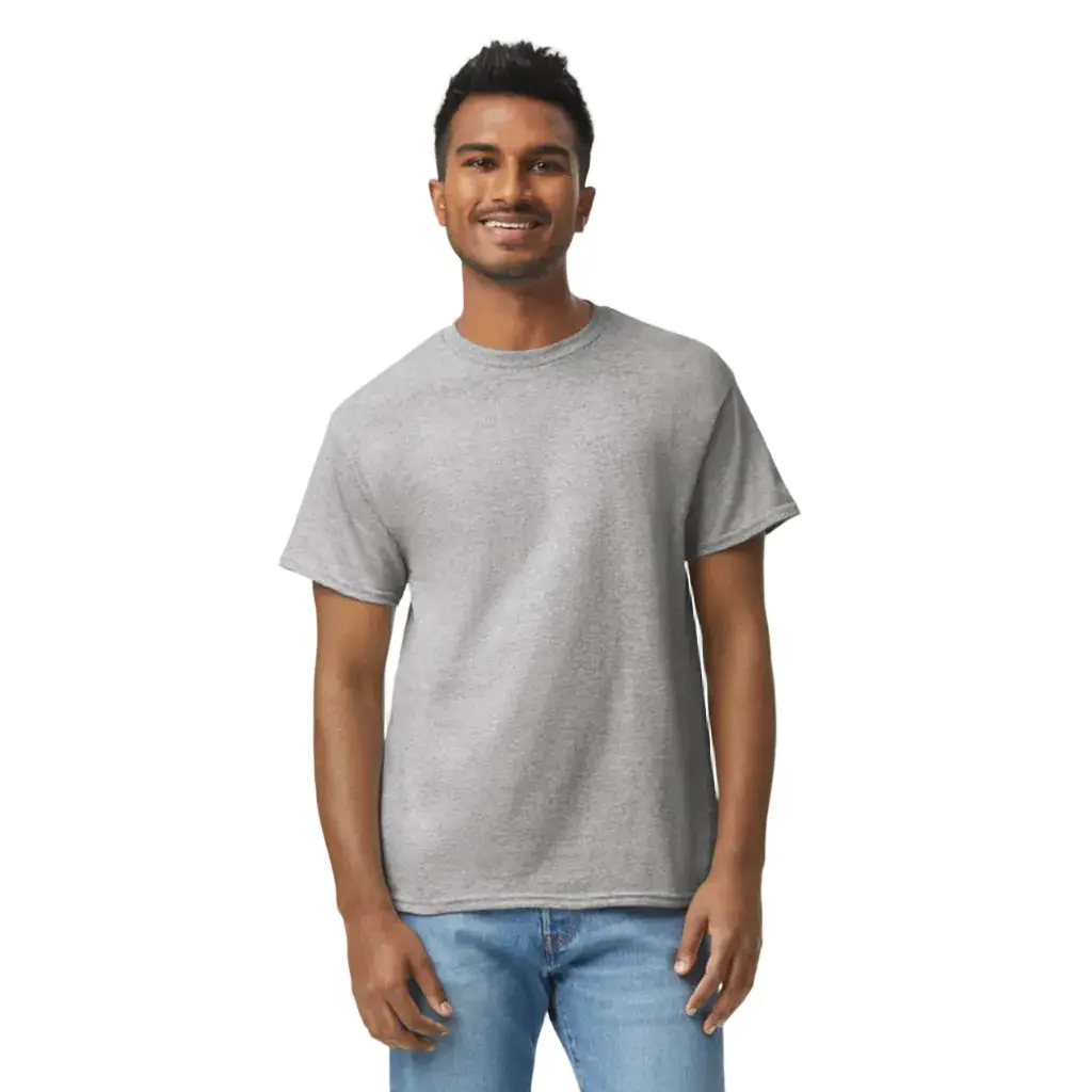 Gildan® 5000 Heavy Cotton Adult T-Shirt - (S-M-L-XL)