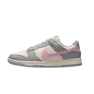 Nike Dunk Low Next Nature Smoke Grey Pink Rise Women’s Perfect Low Top Sneakers Fashion Footwear Walking Shoe Trainer Girl