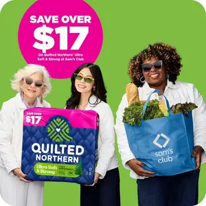 Quilted Northern Ultra Soft & Strong 2-Ply Toilet Paper Pack, 32 Rolls, 244 Sheets per Roll