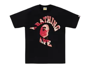 BAPE Tie Dye Twist College Tee Black (men) by StockX
