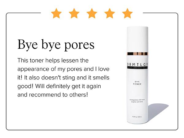 DRMTLGY BHA Toner 6.3 fl oz with Salicylic Acid Skincare Clear