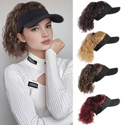 Curly Hair Cap Hairstyles TikTok Shop1