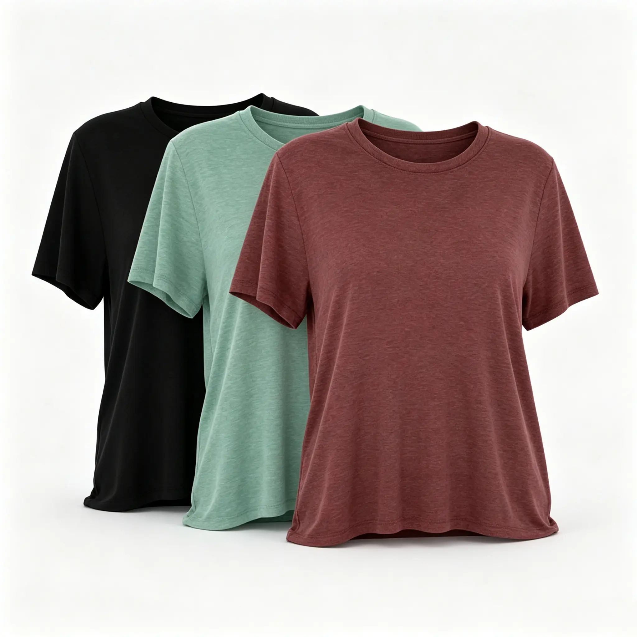 3 Pack Womens T-Shirts - Short Sleeve Spring Summer