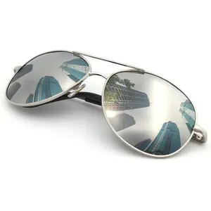 BYG18 Premium Military Style Classic Aviator Sunglasses, Polarized, 100% UV protection for Men Women