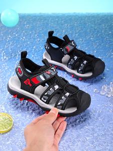 unisex's sporty quick drying sandals, casual comfortable breathable sandals for outdoor sports, trendy versatile sandals for summer beach boys & girls, lightweight sandals