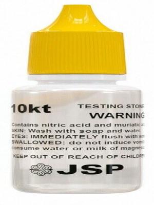 JSP Gold Silver Testing Acid Kit 10K 14K 18K Tester 6-Piece Set with GTE Scratch Test Stone for Authenticity Verification Easy-to-Use Solution