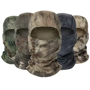 Camouflage headgear for outdoor cycling, hiking, and mountain climbing, offering sun protection, dust protection, wind protection, quick-drying, and sweat-absorbing features