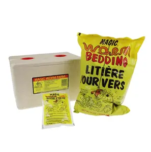Magic Bait Worm Farm With Bedding