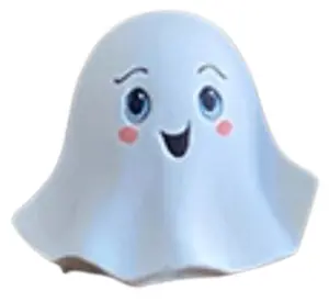 Clay Magic Sm Ghost Unpainted Ceramic Bisque