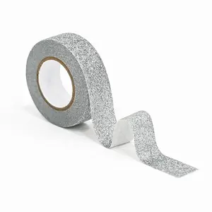 Moonlit Silver Glitter Tape