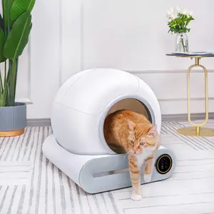 Pawffy Automatic Self-Cleaning Cat Litter Box - APP & Alexa Control, Health Monitoring, Odor-Free. Best for Busy Owners. Smart, Hands-Free Litter Box