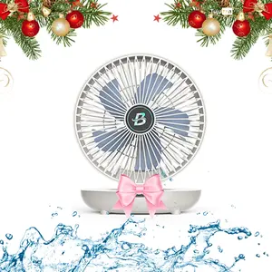 Upgraded portable USB desktop wall mounted outdoor fan for student dormitories, foldable fan without holes for convenience