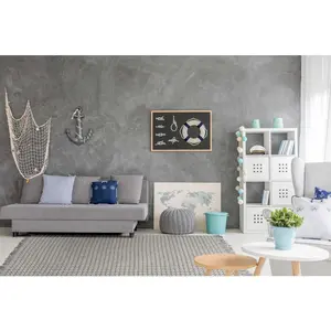 5' X 8' Ivory And Gray Wool Houndstooth Hand Woven Area Rug With Fringe